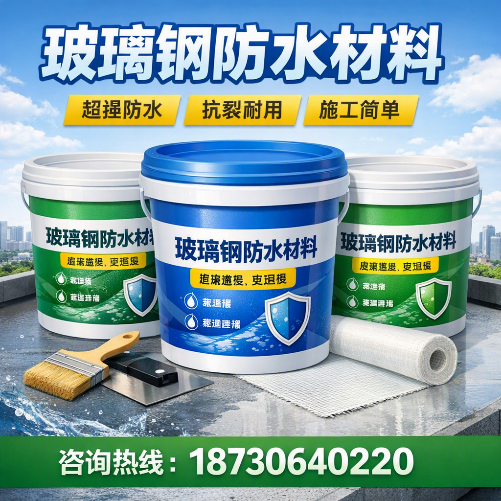 了解玻璃钢防水材料的市场趋势，白山 企业不可不知